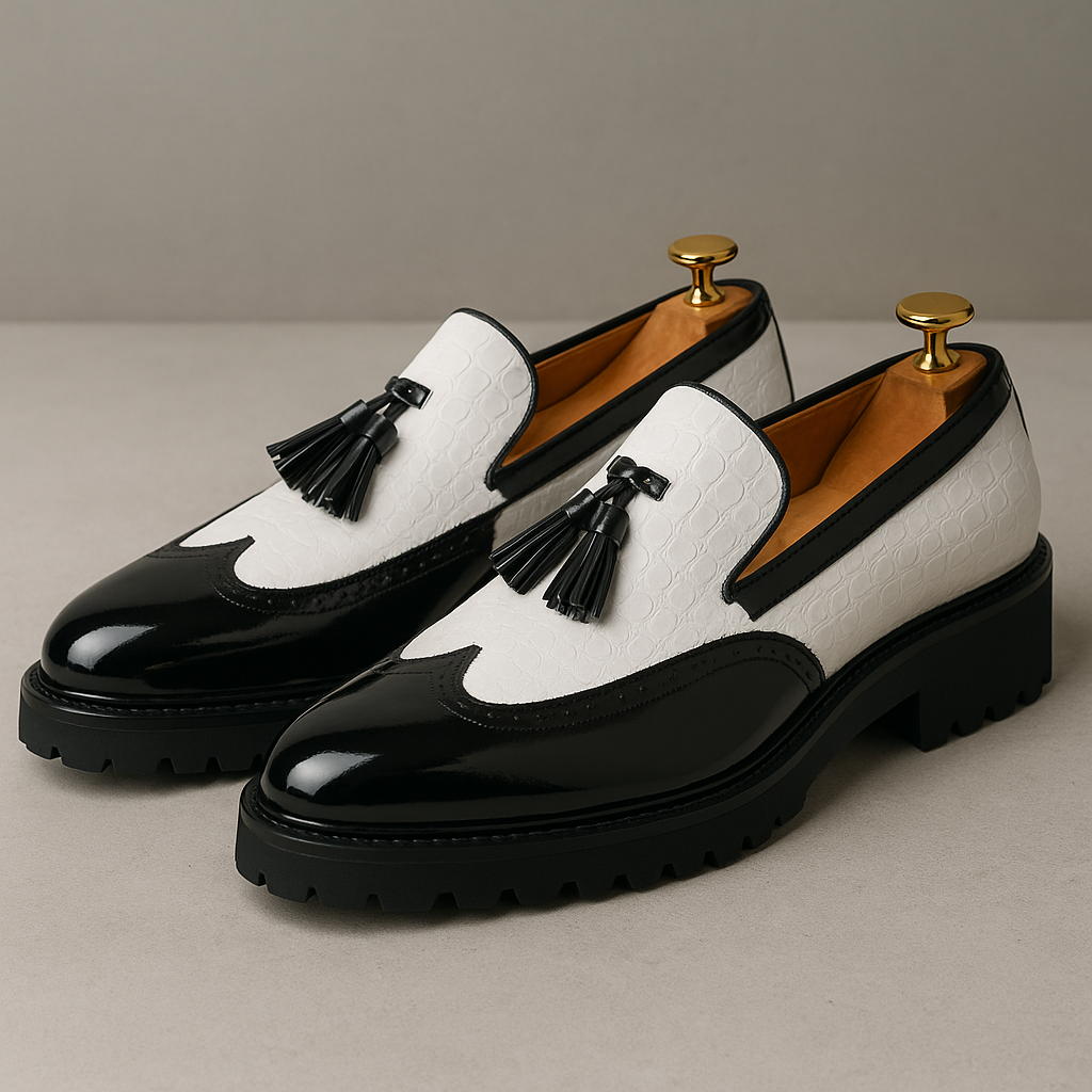 Mocassini Soren Vale - Avorio Jet