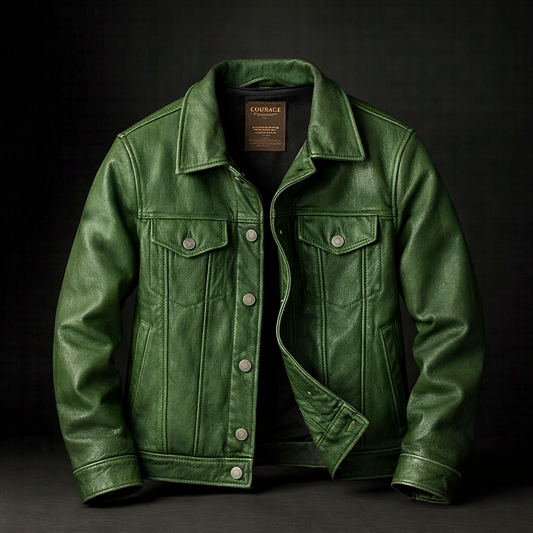 Giacca in pelle vintage Rayhawk