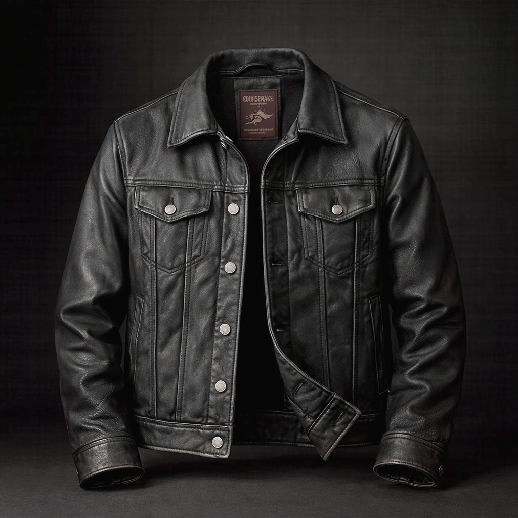 Giacca in pelle vintage Rayhawk