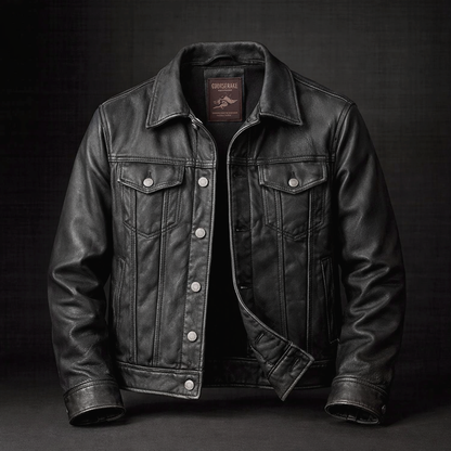 Giacca in pelle vintage Rayhawk