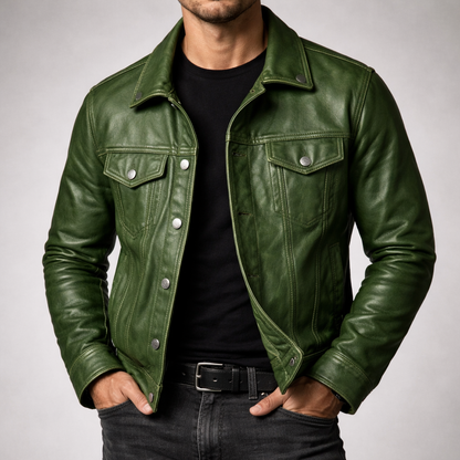 Giacca in pelle vintage Rayhawk