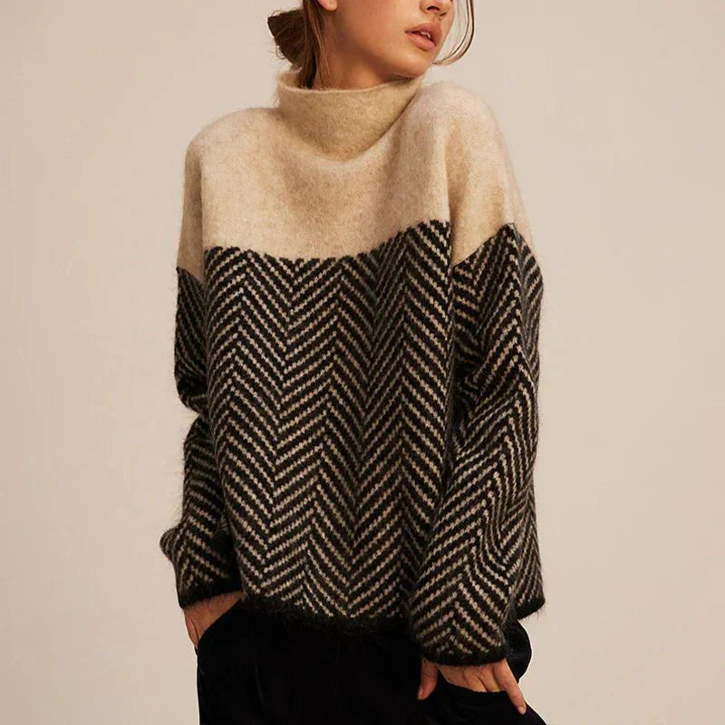 Mira | Pull torsadé élégant