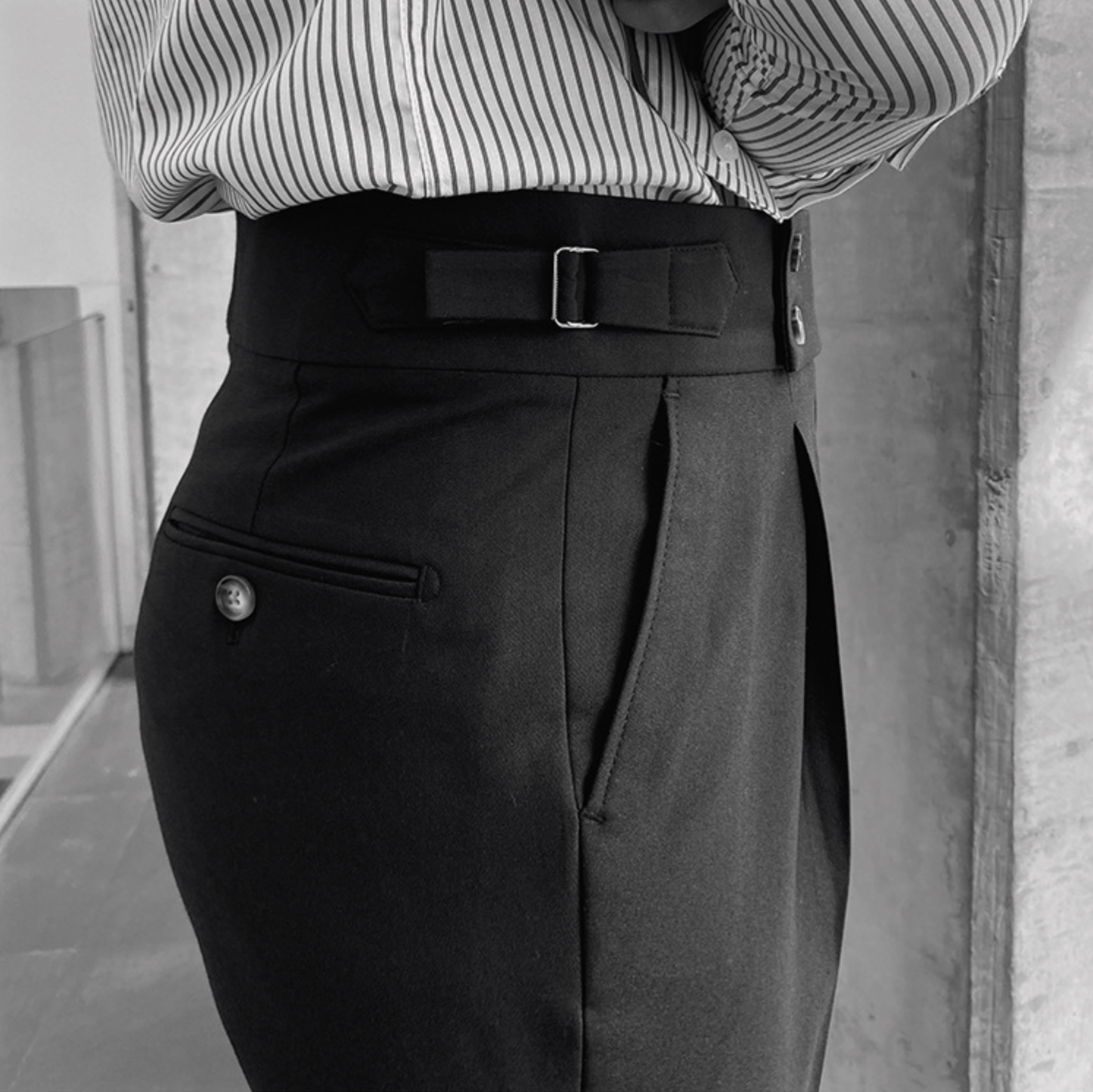 Edward | Pantaloni eleganti a vita alta