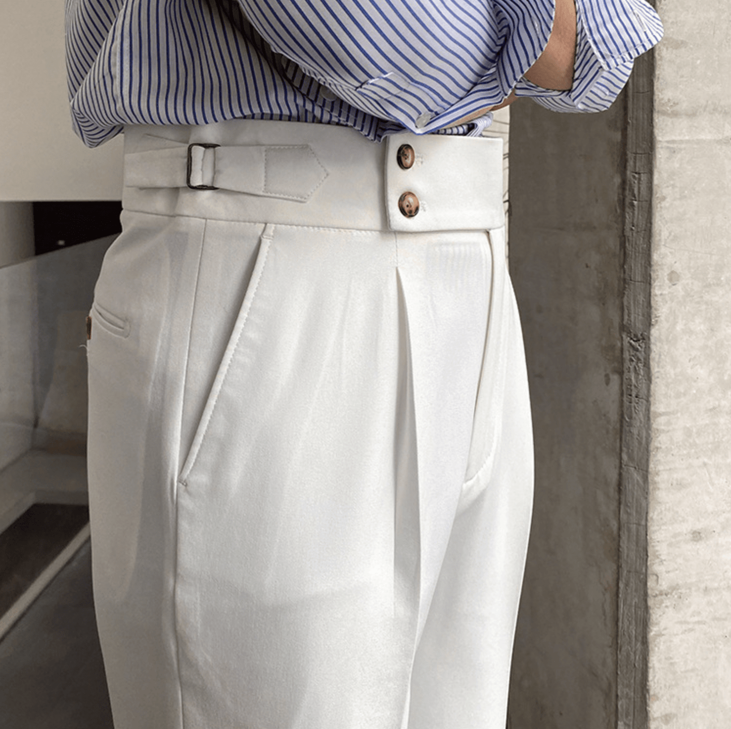 Edward | Pantaloni eleganti a vita alta