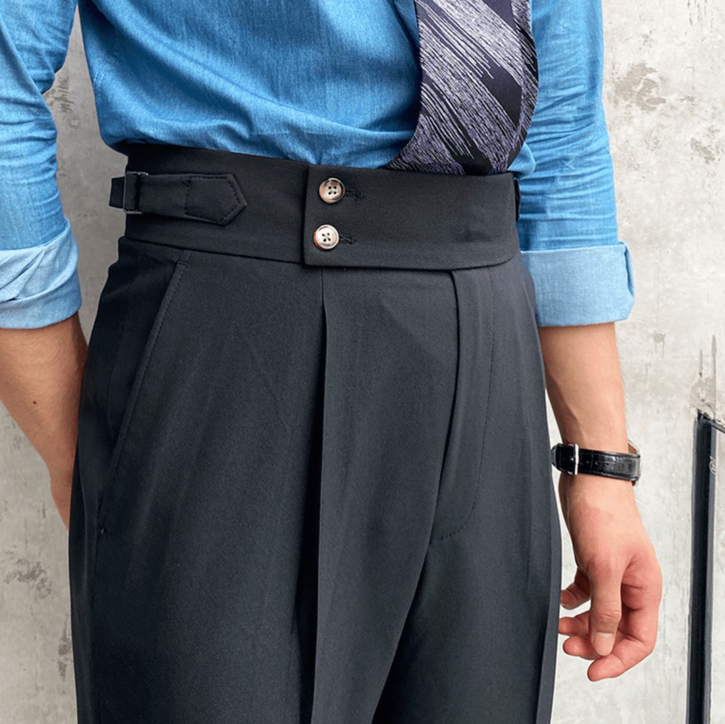 Edward | Pantaloni eleganti a vita alta