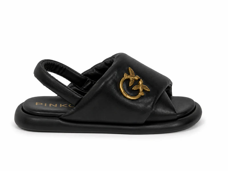 SANDALO IN NAPPA PINKO